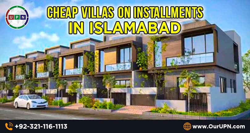 Cheap Villas on Installments in Islamabad