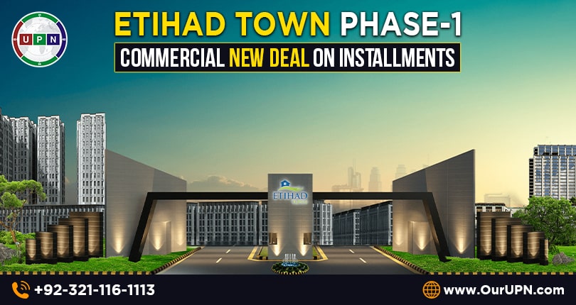 Etihad Town Phase 1 Commercial New Deal on Installments