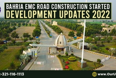 Bahria EMC Road Construction Started