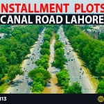 Installment Plots Canal Road Lahore