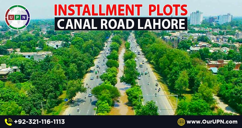 Installment Plots Canal Road Lahore