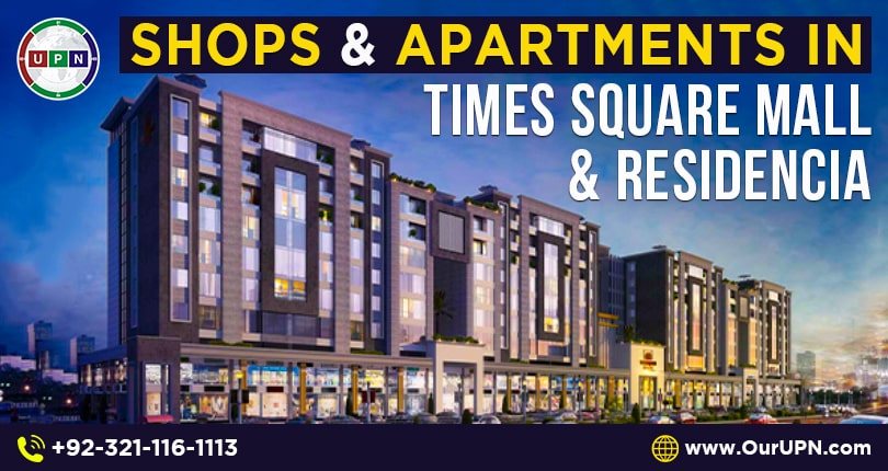 Shops and Apartments in Times Square Mall & Residencia