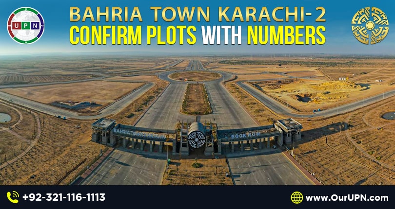 Bahria Town Karachi 2 Confirm Plots with Numbers