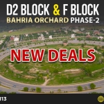 D2 Block & F Block Bahria Orchard Phase 2