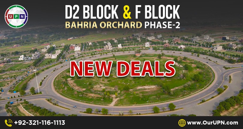 D2 Block & F Block Bahria Orchard Phase 2 – New Deals