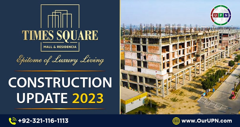 Times Square Mall & Residencia Construction Update 2023