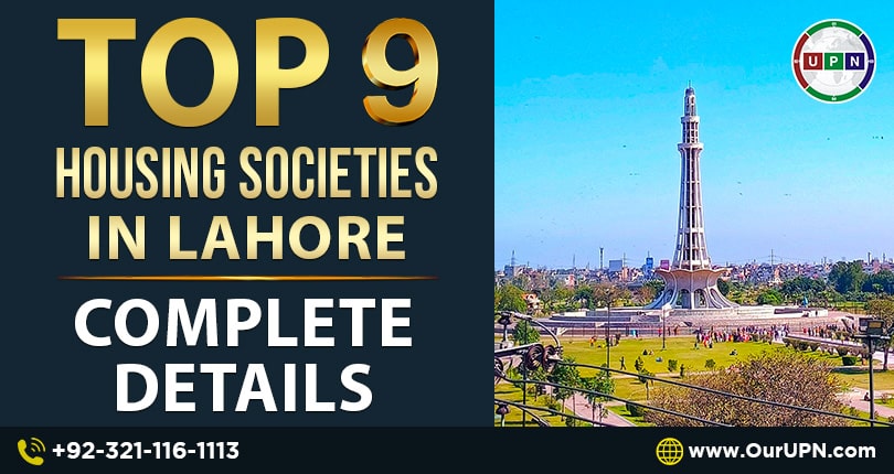 Top 9 Housing Societies in Lahore