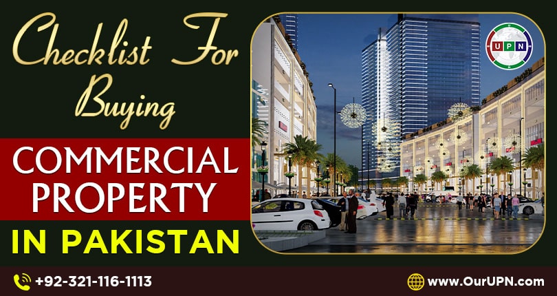 Checklist for Buying Commercial Property in Pakistan