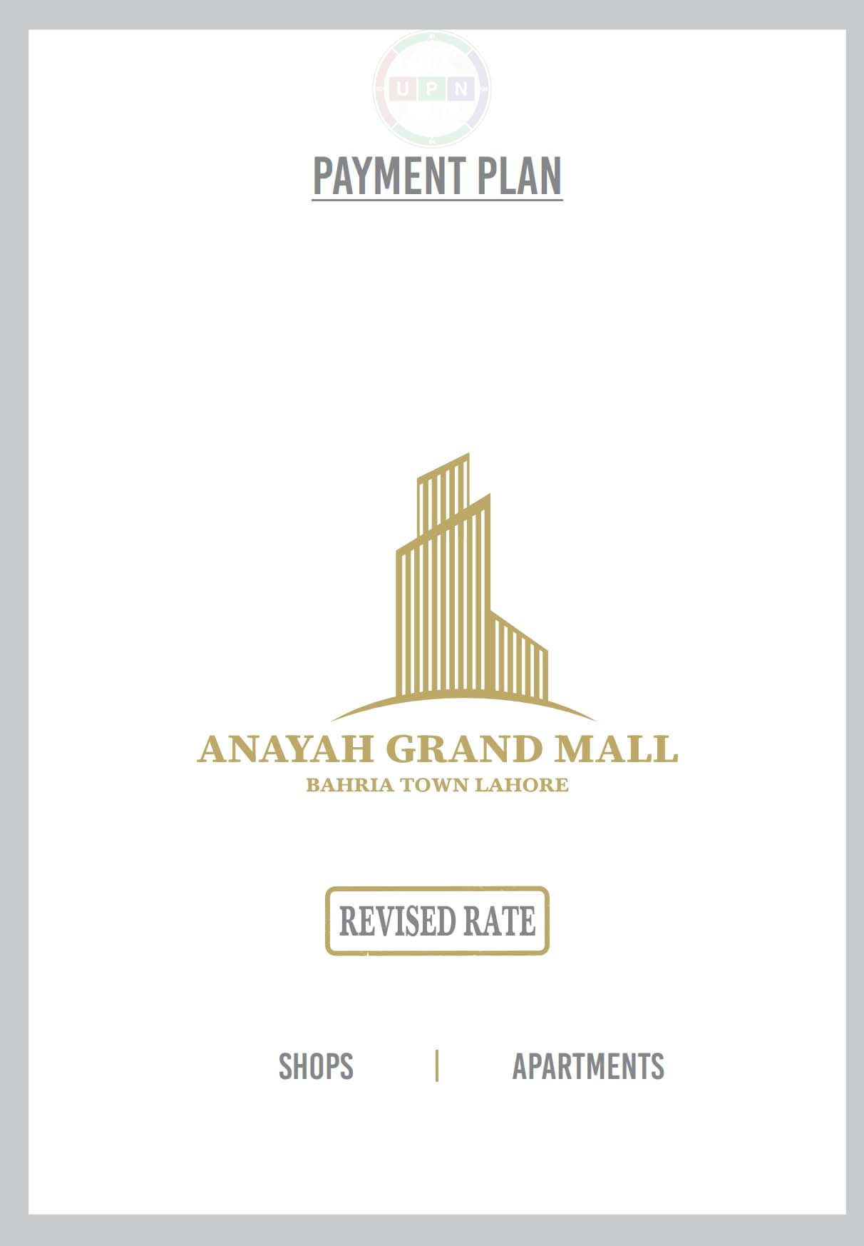 Anayah Grand Mall Revised Payment Plan