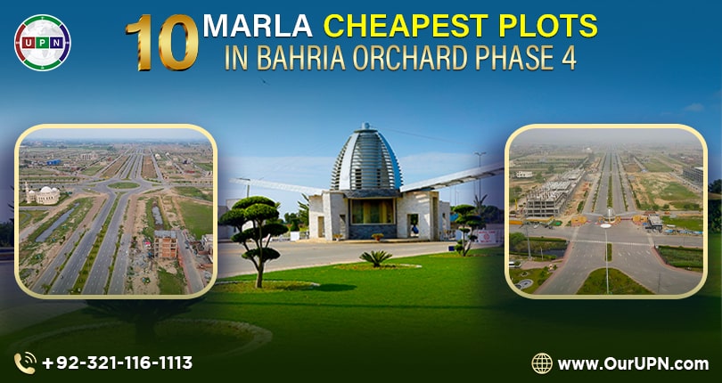 10 Marla Cheapest Plots in Bahria Orchard Phase 4