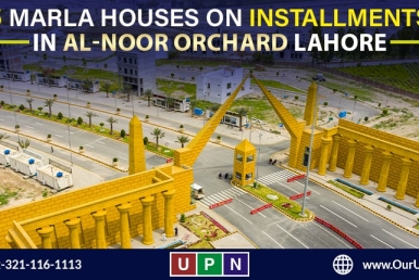 5 Marla Houses on Installments in Al-Noor Orchard Lahore