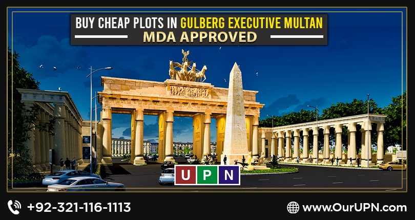 Buy Cheap Plots in Gulberg Executive Multan – MDA Approved