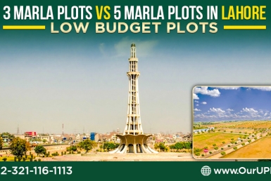 3 Marla Plots Vs 5 Marla Plots in Lahore