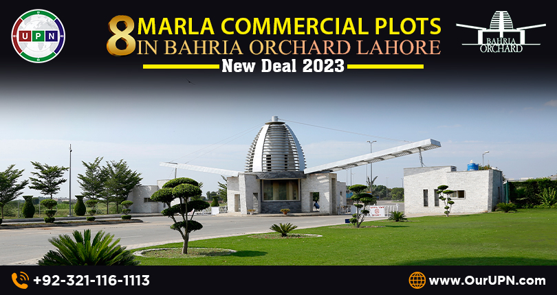 8 Marla Commercial Plots in Bahria Orchard Lahore – New Deal 2023