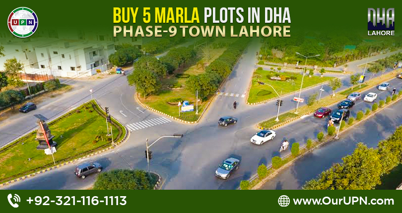 Buy 5 Marla Plots in DHA Phase 9 Town Lahore