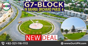 G7 Block New Deal in Bahria Orchard Phase 4