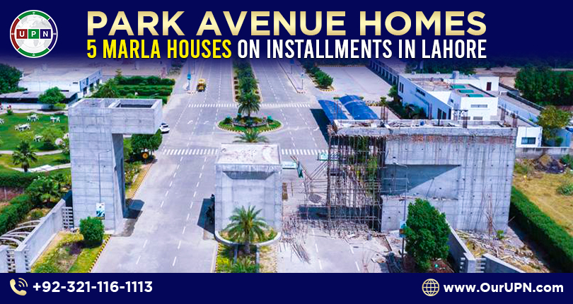 Park Avenue Homes 5 Marla Houses on Installments in Lahore