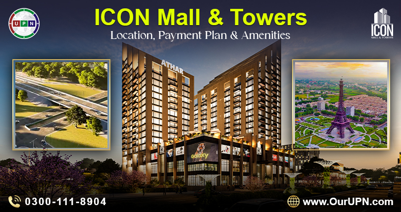 ICON Mall & Towers | Booking, Payment Plan & Location | Ring Road, Bahria Town Lahore